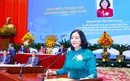 Chủ tịch UBTƯ MTTQVN Bùi Thị Minh Hoài dự Đại hội đại biểu toàn quốc Liên hiệp các tổ chức hữu nghị Việt Nam lần thứ VII