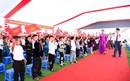 Phó Chủ tịch - Tổng Thư ký UBTƯ MTTQ Việt Nam Hà Thị Nga dự lễ khai giảng tại trường vùng biên Lai Châu