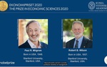 Nobel Kinh tế 2020 thuộc về 2 nhà kinh tế nghiên cứu lý thuyết đấu giá