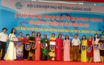 Quảng Ngãi kỷ niệm 90 năm Ngày thành lập Hội và Liên hoan Chi Hội trưởng phụ nữ tiêu biểu