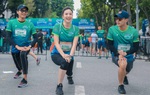 MC Mai Ngọc chạy thi cùng Xuân Nghị, Thanh Sơn