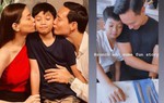 Cảnh đắt giá chứng minh quan hệ “bố dượng con riêng” của Kim Lý trước ngày Hà Hồ đi đẻ