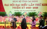 Ban Thường vụ Tỉnh ủy Cao Bằng khóa XIX có 20% ủy viên là nữ