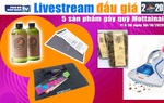 11h30 ngày 30/10: Livestream đấu giá 5 sản phẩm gây quỹ Mottainai 2020