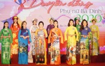 Phụ nữ Ba Đình duyên dáng trong vòng Chung kết cuộc thi về Áo dài