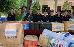Hội phụ nữ Phòng cảnh sát cơ động công an 2 tỉnh ủng hộ đồng bào bị ảnh hưởng bởi bão lụt
