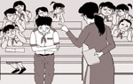 Từ 1/11: Không phê bình học sinh trước trường, lớp