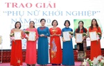 Nghệ An trao giải cuộc thi “Phụ nữ khởi nghiệp năm 2020”