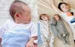 2 con Dương Khắc Linh giống bố từ mặt mũi cho tới nết ngủ