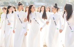 Ban tổ chức Hoa khôi Du lịch Việt Nam 2020 thu hồi toàn bộ dải băng đeo sai chính tả của các thí sinh  