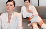 Bảo Thy cao tay mặc đồ ngắn, tạo dáng hiểm hóc nhưng không hớ hênh