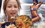 H’Hen Niê ăn uống thả phanh mà dáng vẫn đẹp, da vẫn láng mịn