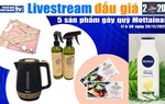 11h30 ngày 20/11: Livestream đấu giá 5 sản phẩm gây quỹ Mottainai 2020 