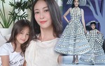 Con gái út của Hà Kiều Anh 5 tuổi cao vượt trội, cùng mẹ tập giữ dáng từ nhỏ