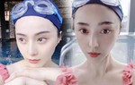 Cân nặng tăng giảm thất thường, nhưng U40 Phạm Băng Băng có làn da như gái xuân thì