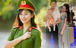 Hoa khôi Học viện Cảnh sát lấy chồng, sinh con vẫn tốt nghiệp loại giỏi