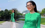 Phương Mỹ Chi mặc áo bà ba khoe được dáng thiếu nữ