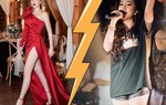 Sau cưới, Bảo Thy từ bỏ thú vui ăn diện ngày trước, đi đâu cũng mặc một kiểu áo