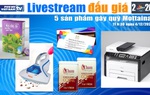 11h30 ngày 4/12: Livestream đấu giá 5 sản phẩm gây quỹ Mottainai 2020