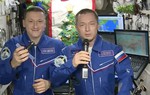 Các phi hành gia từ trạm ISS gửi lời chúc mừng Năm mới tới Trái đất