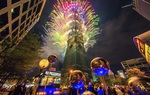 Tòa tháp Taipei 101 bắn pháo hoa chủ đề “Tình yêu” đón giao thừa 2021