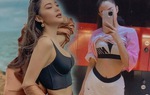 Chán diện đồ cắt khoét, Minh Hằng chơi chiêu vén áo khoe eo