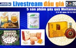 11h30 ngày 10/12: Livestream đấu giá 5 sản phẩm gây quỹ Mottainai 2020