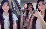 Con gái Quyền Linh diện đồng phục học sinh, để mặt mộc xinh cực phẩm