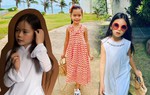 Mê phong cách của con gái Đoan Trang, các mẹ học ngay cách chọn đồ hè cho công chúa cưng