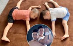 2 quý tử nhà Quốc Cơ, Quốc Nghiệp ép dẻo lúc 4 tuổi chuẩn tới từng động tác