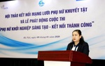 Hơn 200 phụ nữ khởi nghiệp được Hội LHPN Việt Nam tập huấn kỹ năng 