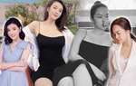 “Lăng xê” đầm dây mỏng dính: Phạm Quỳnh Anh mặc nhà, Cao Thái Hà chơi chiêu diện luôn ra phố