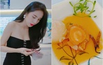 Thuỷ Tiên nấu món "1 người khoẻ 2 người vui" giá đắt cho Công Vinh, con gái chạy mất dép