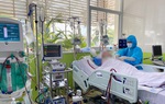 Phổi của BN 91 đã hoạt động được 40%