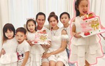 Công chúa nhà Lý Hải - Minh Hà diện váy đôi với mẹ mừng sinh nhật 7 tuổi