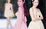 Rũ bỏ hình tượng soái tỷ, Thúy Ngân hóa bánh bèo với váy thiếu trước hụt sau gợi cảm