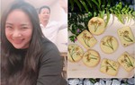 Cô vợ "số hưởng" của đại gia Đức An lại trổ tài làm bánh đẹp như một vườn hoa
