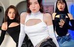 Đụng hàng chiếc áo cắt khoét độc lạ, hội gái xinh Vbiz vẫn mê tít