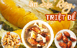 Học 8X ăn sầu riêng triệt để, hạt và vỏ không vứt bỏ mà chế biến thành nhiều món ngon