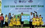 Quỹ sữa Vươn cao Việt Nam và Vinamilk trao tặng 120.000 ly sữa cho trẻ em Hà Nội