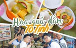 Bán hoa quả dầm nổi tiếng phố Tố Tịch, phục vụ không ngơi tay 1.000 cốc/ngày