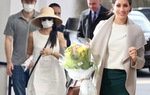Không còn váy áo lộng lẫy, Meghan Markle ăn vận đơn giản trong lần hiếm hoi xuất hiện trên phố