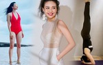 Tạo thế trồng cây chuối siêu khó, Lê Lộc bật mí bí quyết sở hữu vóc dáng mảnh mai