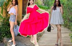 Sao Việt dù cao hay thấp đều đang mang dép bệt đón hè, có người diện cả tổ ong 20k