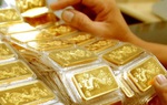 Giá vàng thế giới giảm về mức thấp nhất trong 10 ngày qua 