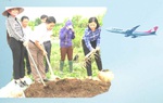 “Hô biến” rơm rạ thành phân hữu cơ, để những chuyến bay được an toàn trên bầu trời Nội Bài