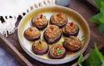 Nhà chỉ còn ít thịt băm, đem nhồi ngay vào nấm lại được món ngon chồng tưởng mua ngoài hàng