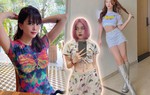 Hoạ tiết "sến sẩm" một thời ít ai mặc, giờ Amee và các nàng nhiệt tình lăng xê