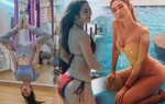 Khổng Tú Quỳnh nhập hội mê yoga bay