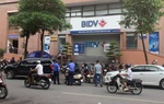 Hà Nội: Cướp hàng trăm triệu đồng tại chi nhánh ngân hàng 